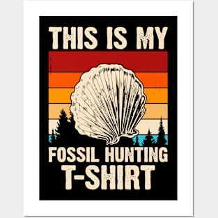 This Is My Fossil Huting T shirt T shirt For Women Posters and Art